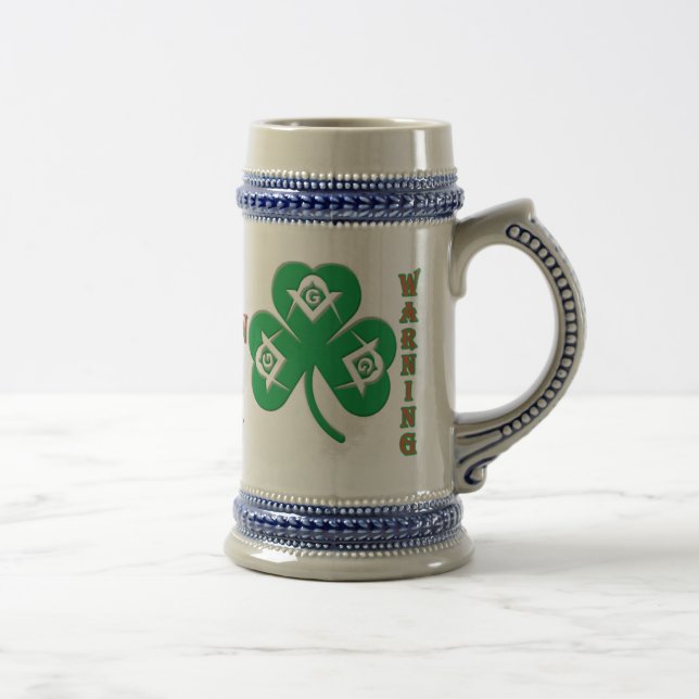 Irish green STEIN or MUG (Right)