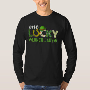 Irish Group Matching One Lucky Lunch Lady St Patri T-Shirt