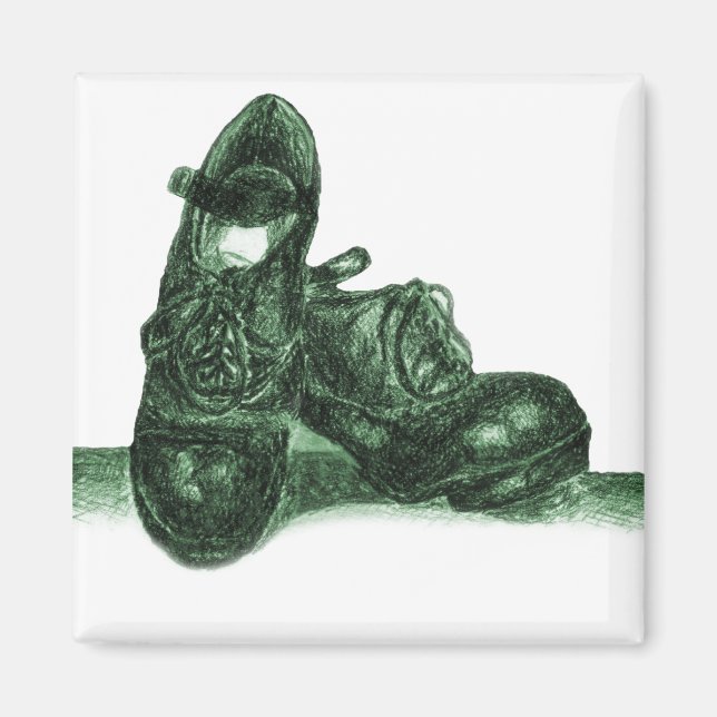 Irish Hard Shoes Magnet (Front)