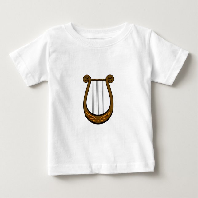 Irish Harp Baby T-Shirt (Front)