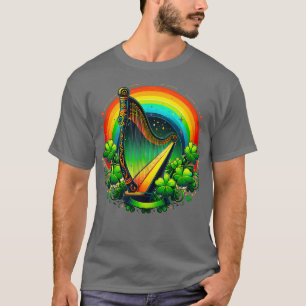 Irish Harp Heraldry celebrating St Patricks T-Shirt