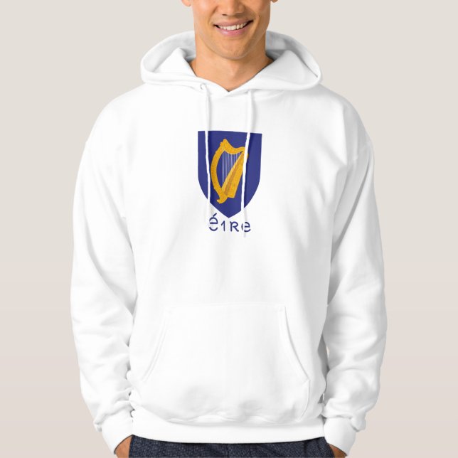 Irish Harp hoodie from Éire Ireland (Front)