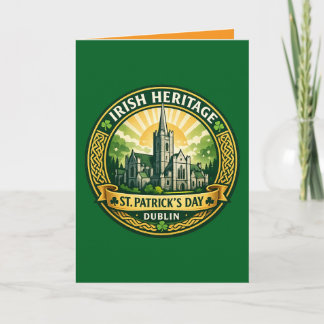Irish Heritage - Dublin Card