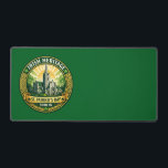 Irish Heritage - Dublin Desk Mat<br><div class="desc">This desk mat combines Irish tradition with functional workspace design. Featuring a detailed Dublin heritage illustration surrounded by Celtic ornamentation and shamrock accents,  it provides a smooth and durable surface for keyboards,  writing or gaming while bringing a touch of Irish culture to your desk.</div>