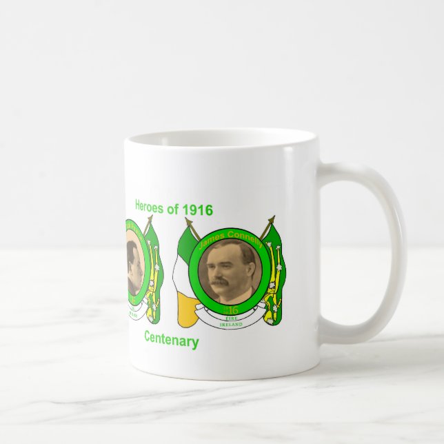 Irish Heroes image for Classic-White-Mug Coffee Mug (Right)