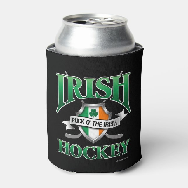 Irish Hockey Can Cooler (Can Front)