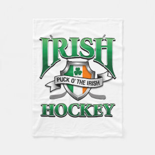 Irish Hockey Fleece Blanket