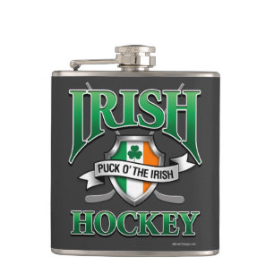 Irish Hockey Hip Flask
