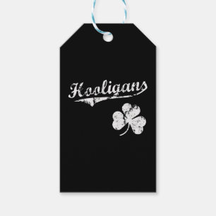 Irish Hooligans St Patrick'S Day Humour Gift Tags