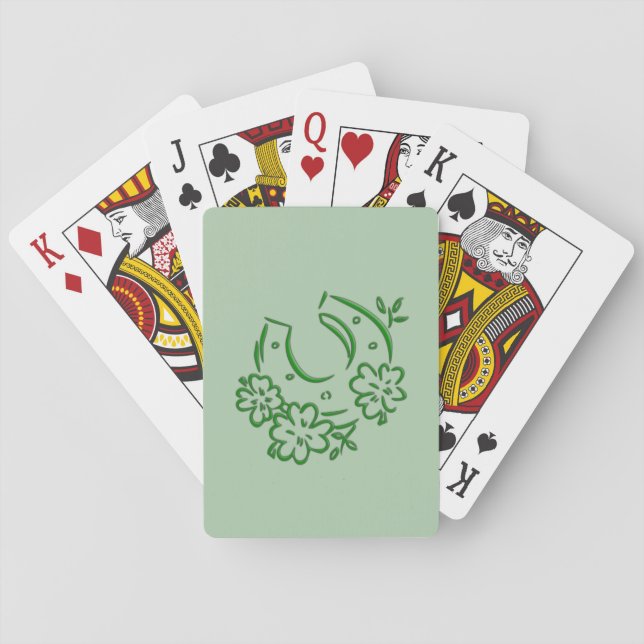 Irish Horseshoe Playing Cards (Back)
