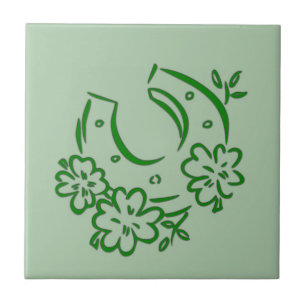 Irish Horseshoe Tile