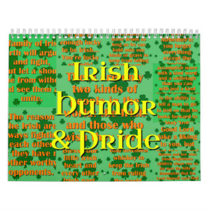 Irish Humor & Pride Calendar