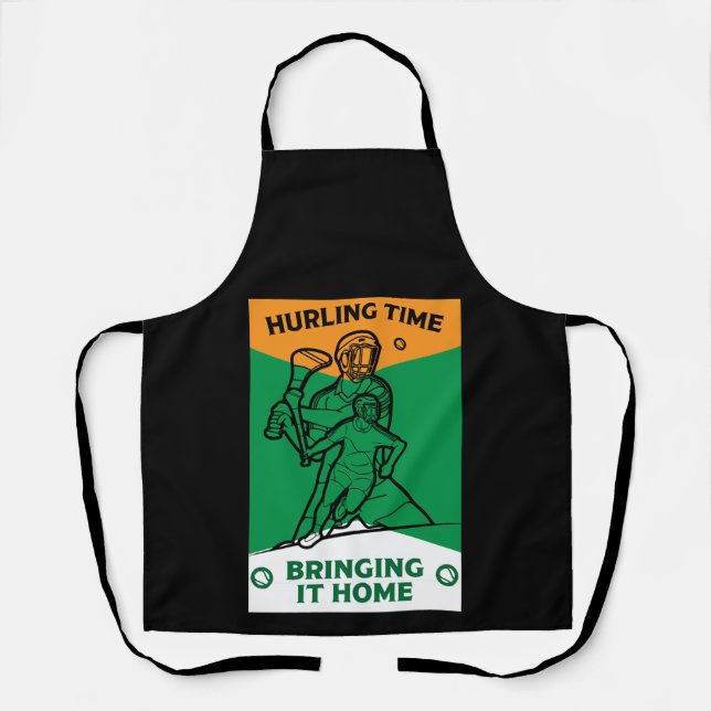 Irish Hurling Sport Apron (Front)