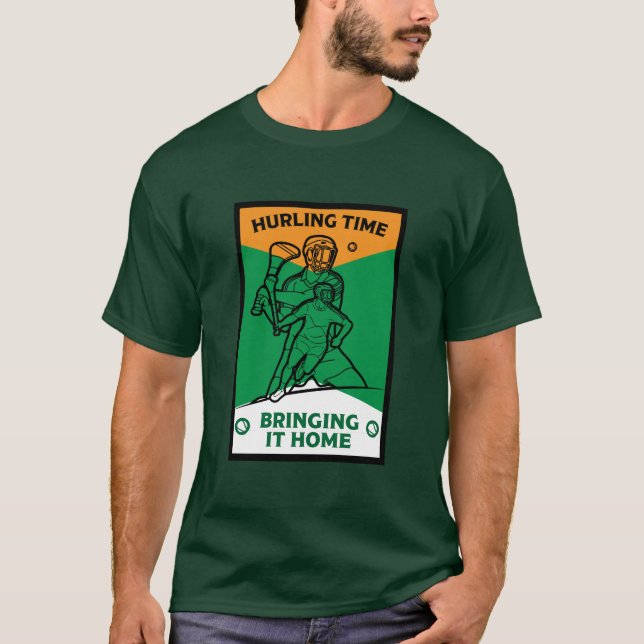 Irish Hurling Sport T-Shirt (Front)