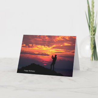 Irish image for Birthday greeting card