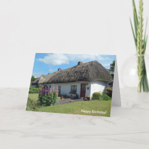 Irish image for Birthday greeting card