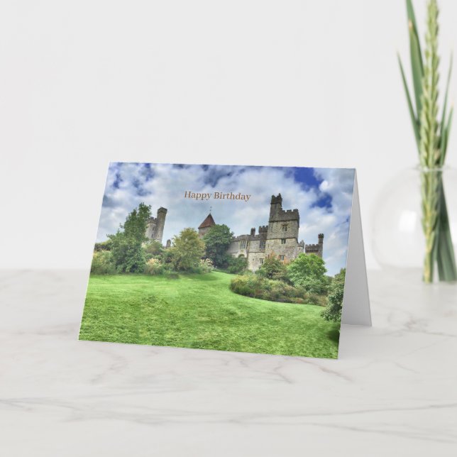 Irish image for Birthday greeting card (Front)