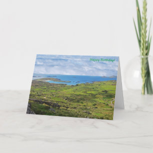 Irish image for Birthday greeting card