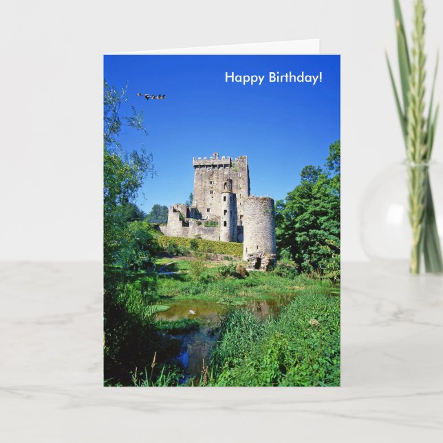 Irish image for Birthday greeting card (Front)