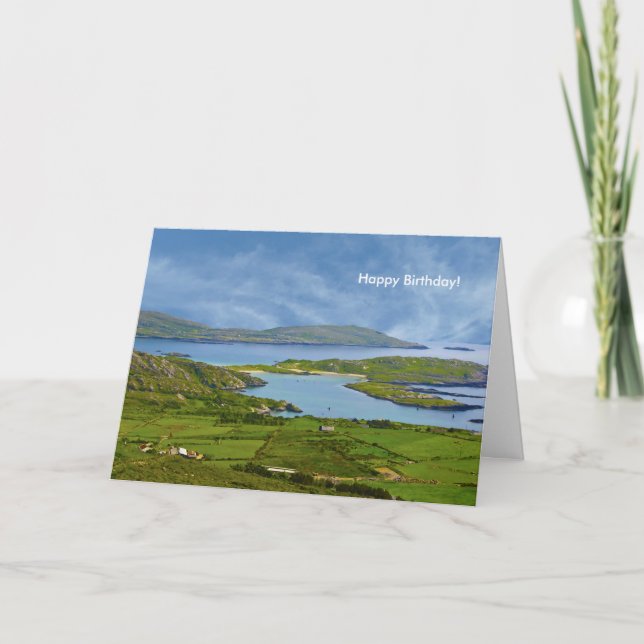 Irish image for Birthday greeting card (Front)