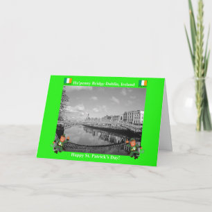 Irish image for Greeting card