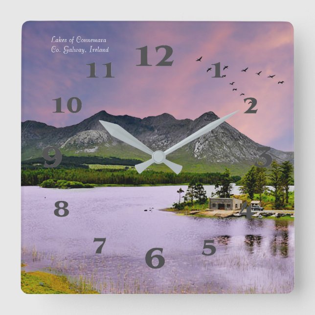 Irish image for Square-Wall-Clock Square Wall Clock (Front)