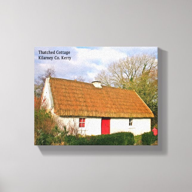 Irish Image Wrapped Canvas (Front)