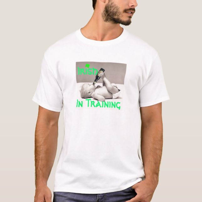 Irish In Training T-Shirt (Front)