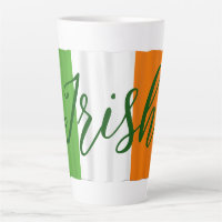 Irish Ireland Flag Tall