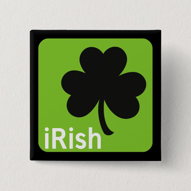 iRish (Irish) Button (Front)