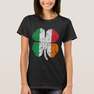 Irish Italian Flag Italy Ireland St Patricks Day T-Shirt