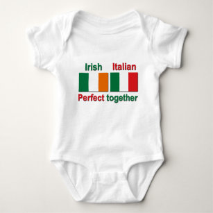 Irish Italian - Perfect Together! Baby Bodysuit