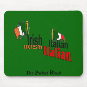 IRISH ITALIAN ST. PATRICK'S DAY MOUSE PAD