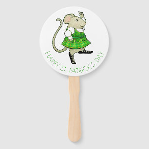 IRISH JIG MOUSE Hand Fans