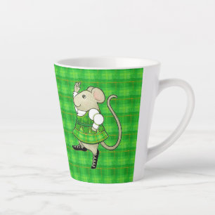 IRISH JIG MOUSE Latte Mug