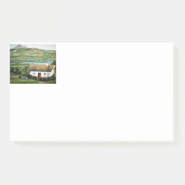 Irish Jumbo Post It Notes  Ireland Note Pad (Front)