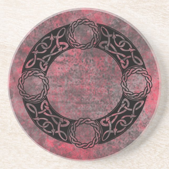 Irish Knot Designs Coaster (Front)
