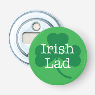 Irish Lad–Shamrock St. Patrick's Day Bottle Open Opener