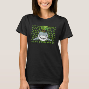 Irish Leprechaun Shark Shamrock St Patricks Day An T-Shirt