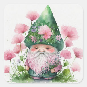 Irish Leprechaun Square Sticker