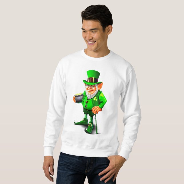 IRISH LEPRECHAUN sweatshirt (Front Full)