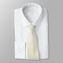 Irish Linen Pattern - Cream Tie