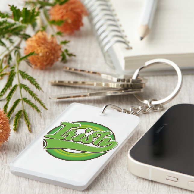 Irish logo. key ring (Front Right)