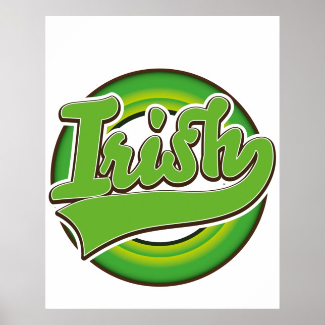 Irish logo. poster (Front)