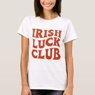 Irish Luck Club – Retro Vintage St. Patrick’s Day T-Shirt