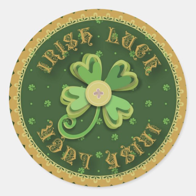 Irish Luck Sticker (Front)