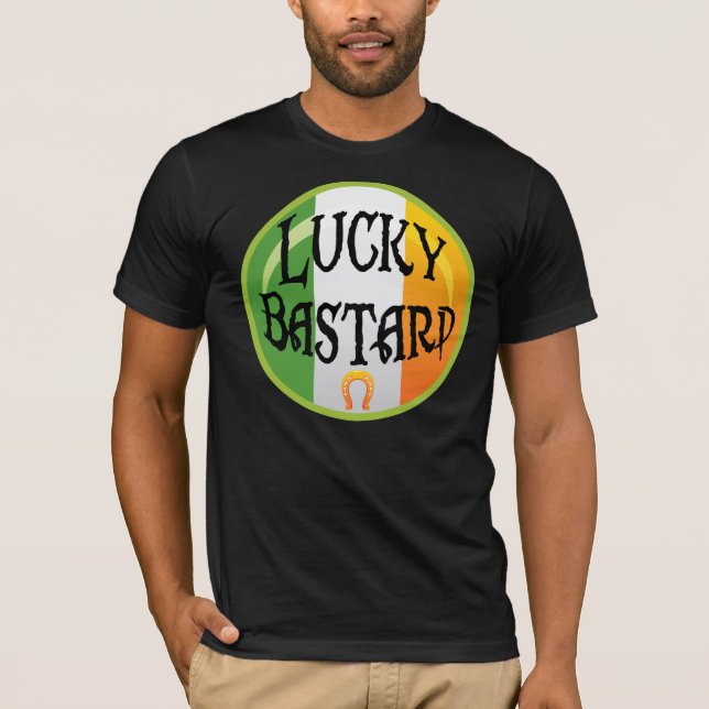 Irish Lucky Bastard T-Shirt (Front)