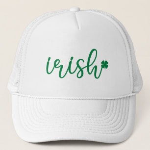 Irish Lucky Shamrock St. Patrick's Day Trucker Hat