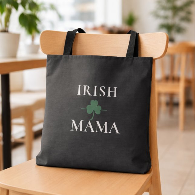 Irish Mama Shamrock  Tote Bag (Creator Uploaded)