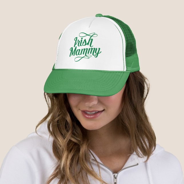 Irish Mammy, Irish Slang Hat, Ireland Trucker Hat (In Situ)